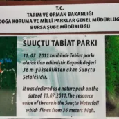 Suuçtu Tabiat Parkı ve Şelalesi
