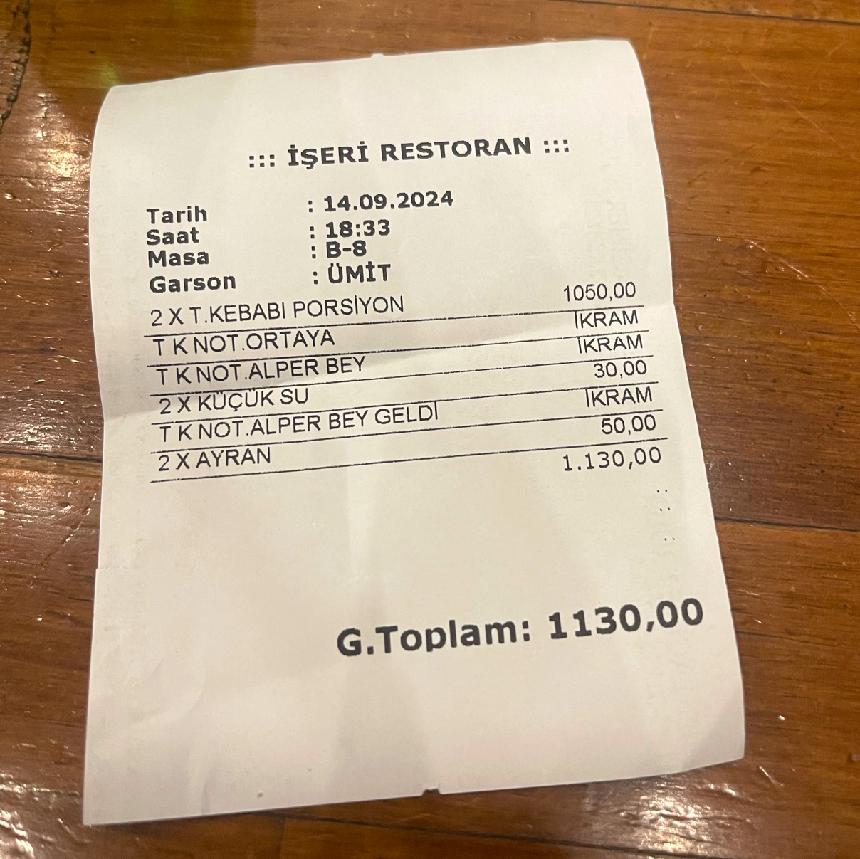 İşeri Restoran