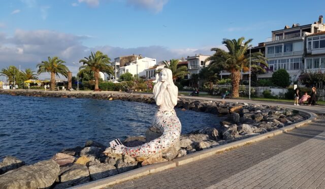 Mermaid Sculpture by Feral Taneri