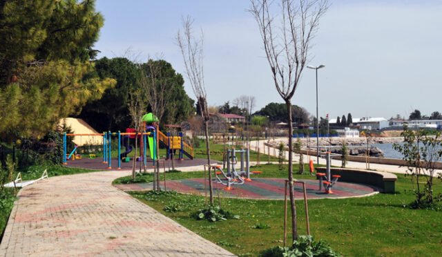 TUZLA BELEDİYESİ AYDINLI MERKEZ PARKI – Aydın fotoğrafı