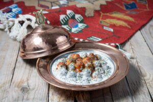 Afyon göce köftesi ve tarhanası