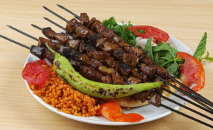 Diyarbakır cartlak kebabı (ciğer kebabı)