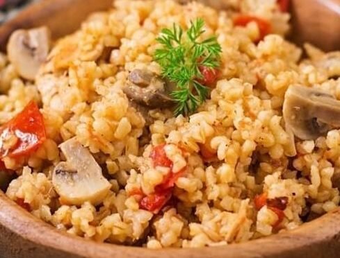 Aksaray Mantarlı Bulgur Pilavı fotoğrafı