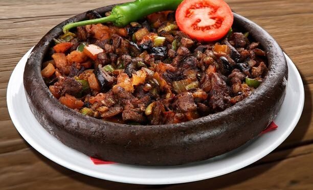 Adana usulü patlıcan tava fotoğrafı