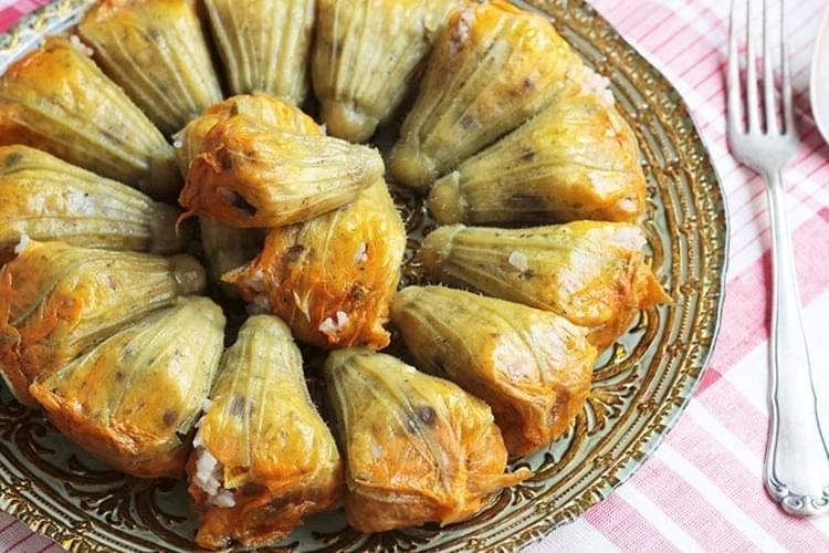 Aydın KABAK ÇİÇEĞİ DOLMASI