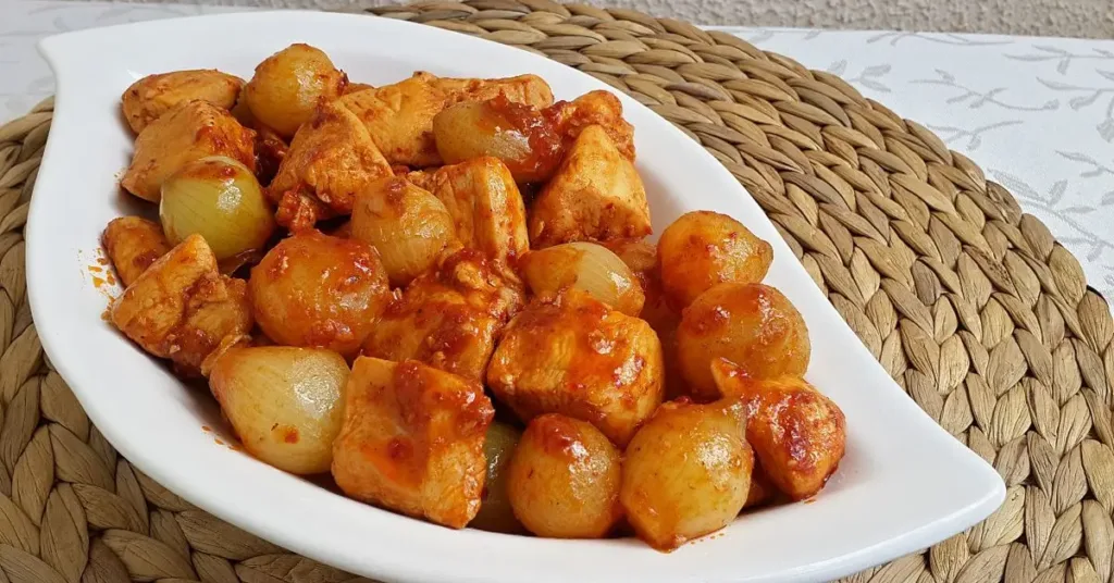 Edirne Soğanlı Tavuk Yahni